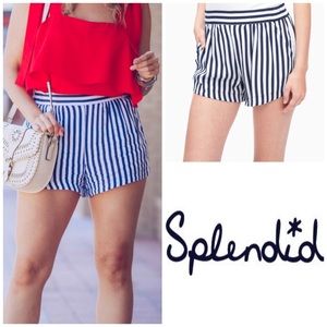 Splendid Short Boardwalk striped shorts ⭐️ NEW